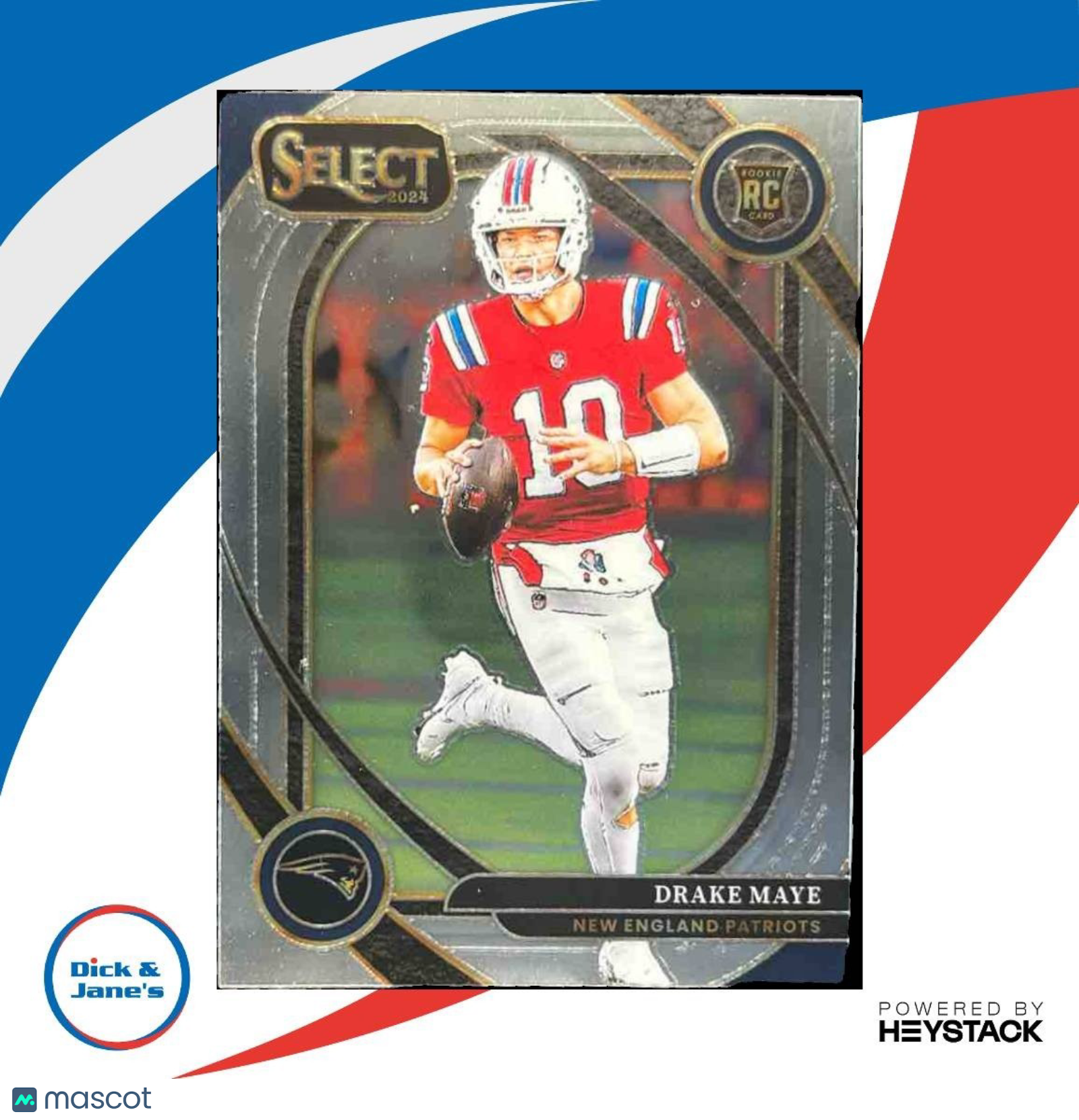 2024 Select Drake Maye Club #218 RC New England Patriots - Sports Cards