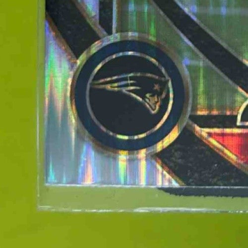 2024 Select Drake Maye Club Red and Yellow Prizm Shock #218 RC Patriots - Sports Cards