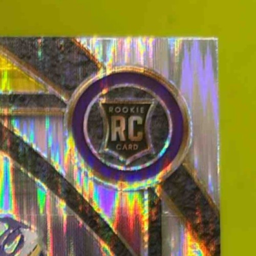 2024 Select J.J. McCarthy Green and Yellow Prizm Shock #246 RC Minnesota Vikings Sports Cards