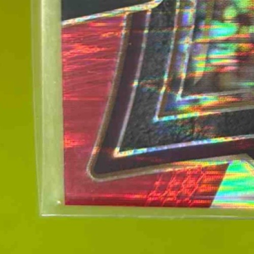 2024 Select Jayden Daniels Red and Yellow Prizm Shock #26 RC Commanders - Sports Cards