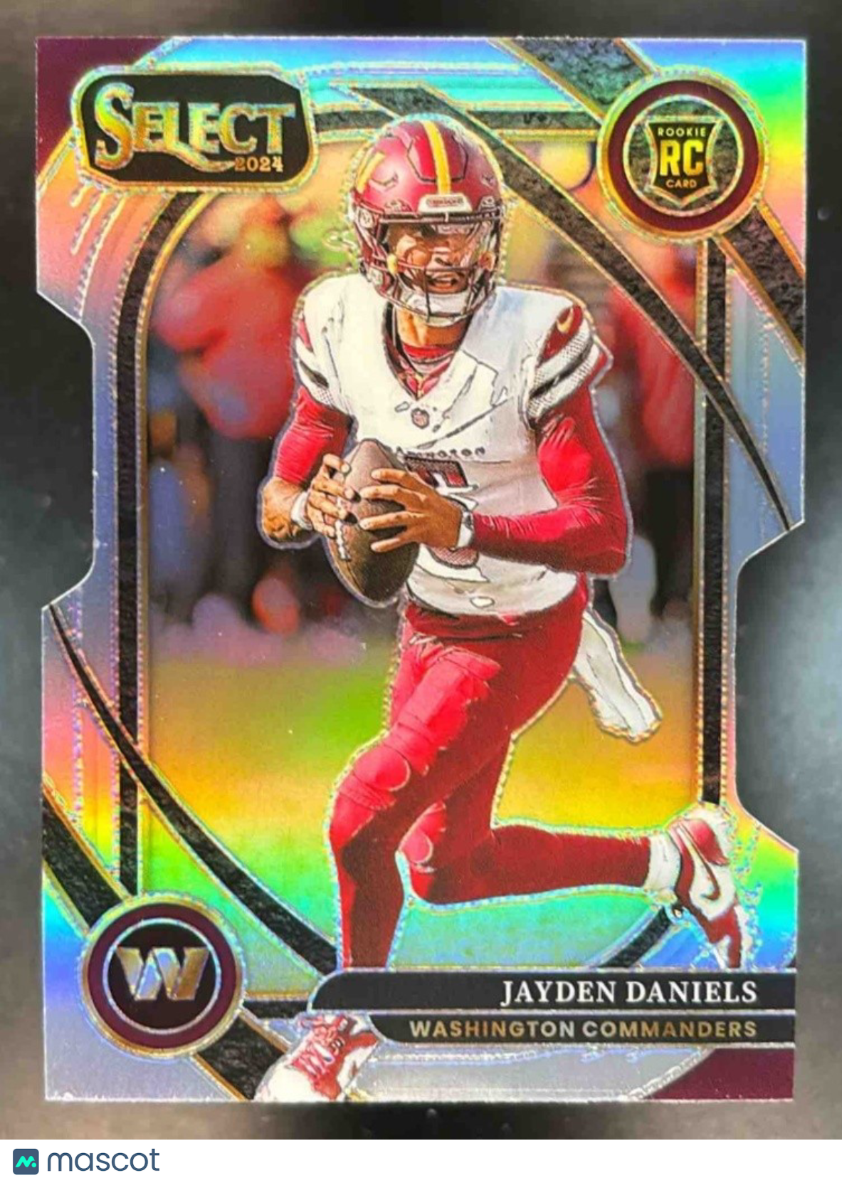 2024 Select Jayden Daniels Silver Prizm Die-Cut #217 RC Washington Commanders - Sports Cards