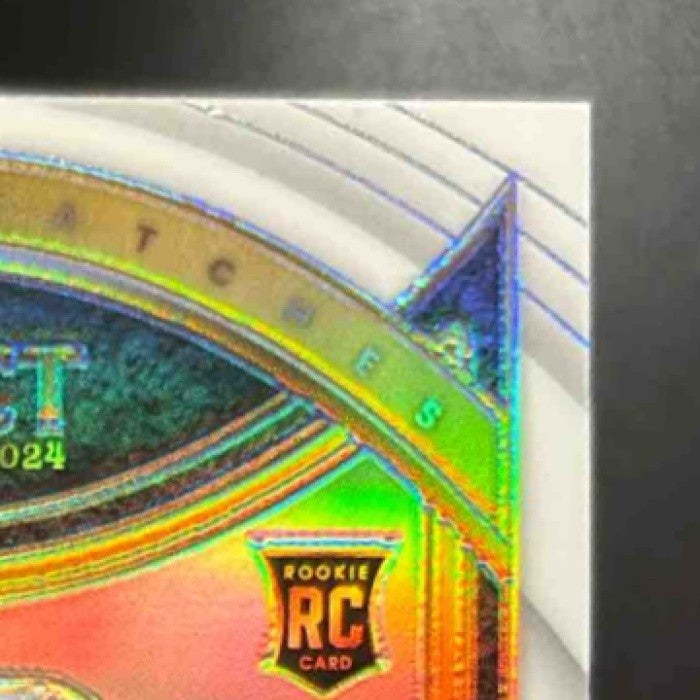 2024 Select Roman Wilson Rookie Swatches White /75 MEM RC Pittsburgh Steelers - Sports Cards