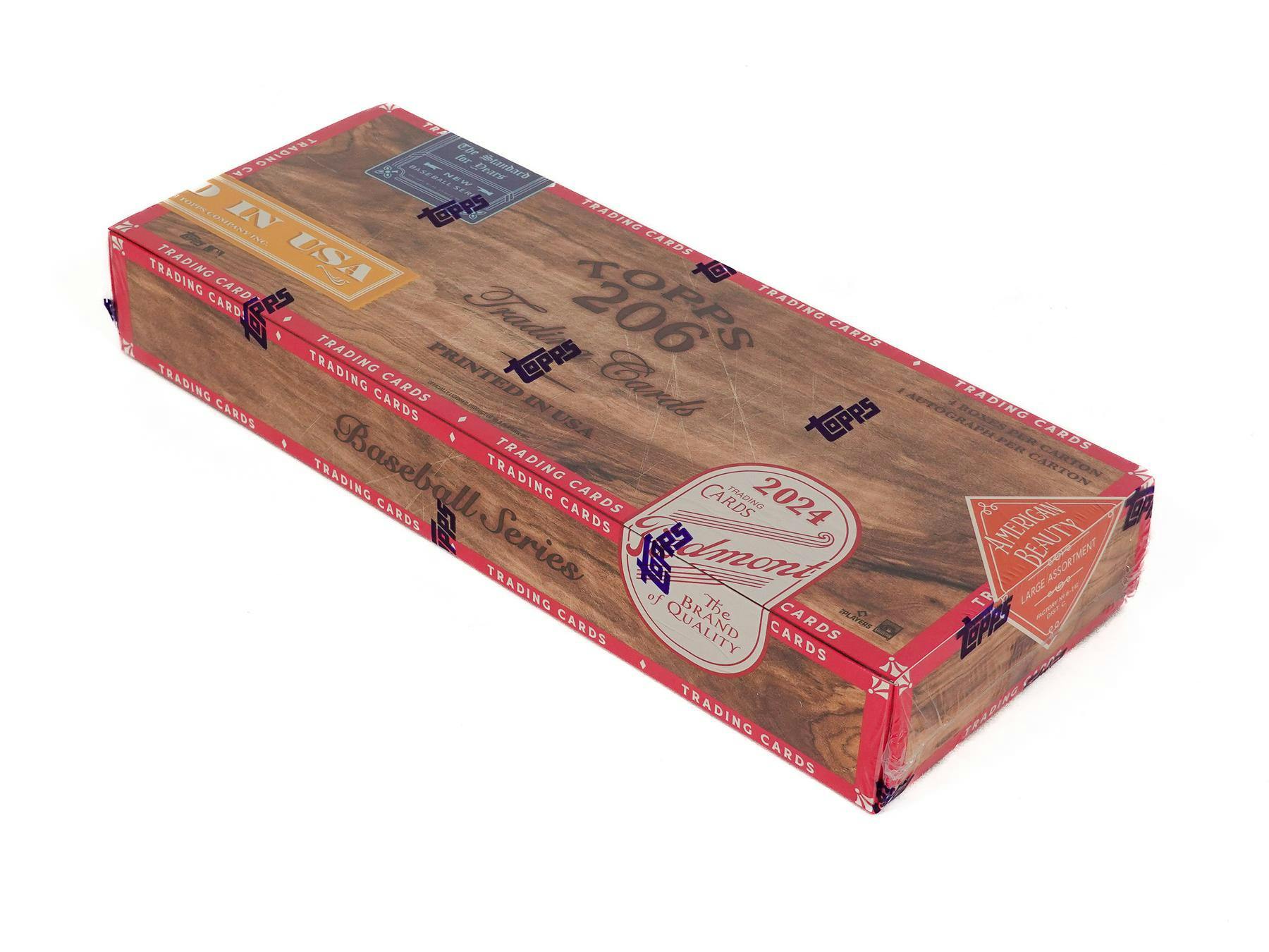 2024 Topps 206 Baseball 4-Box Carton (1 Auto) - MLB hobby
