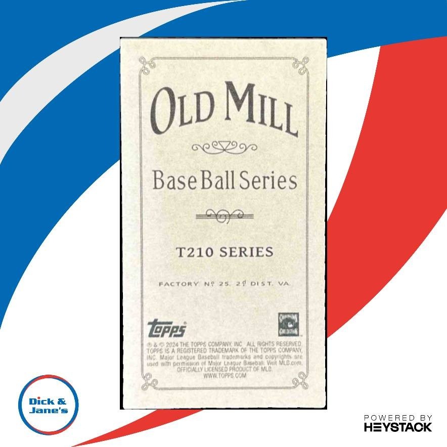 2024 Topps 206 Derek Jeter 1910 OLD MILL T210 # New York Yankees - Sports Cards