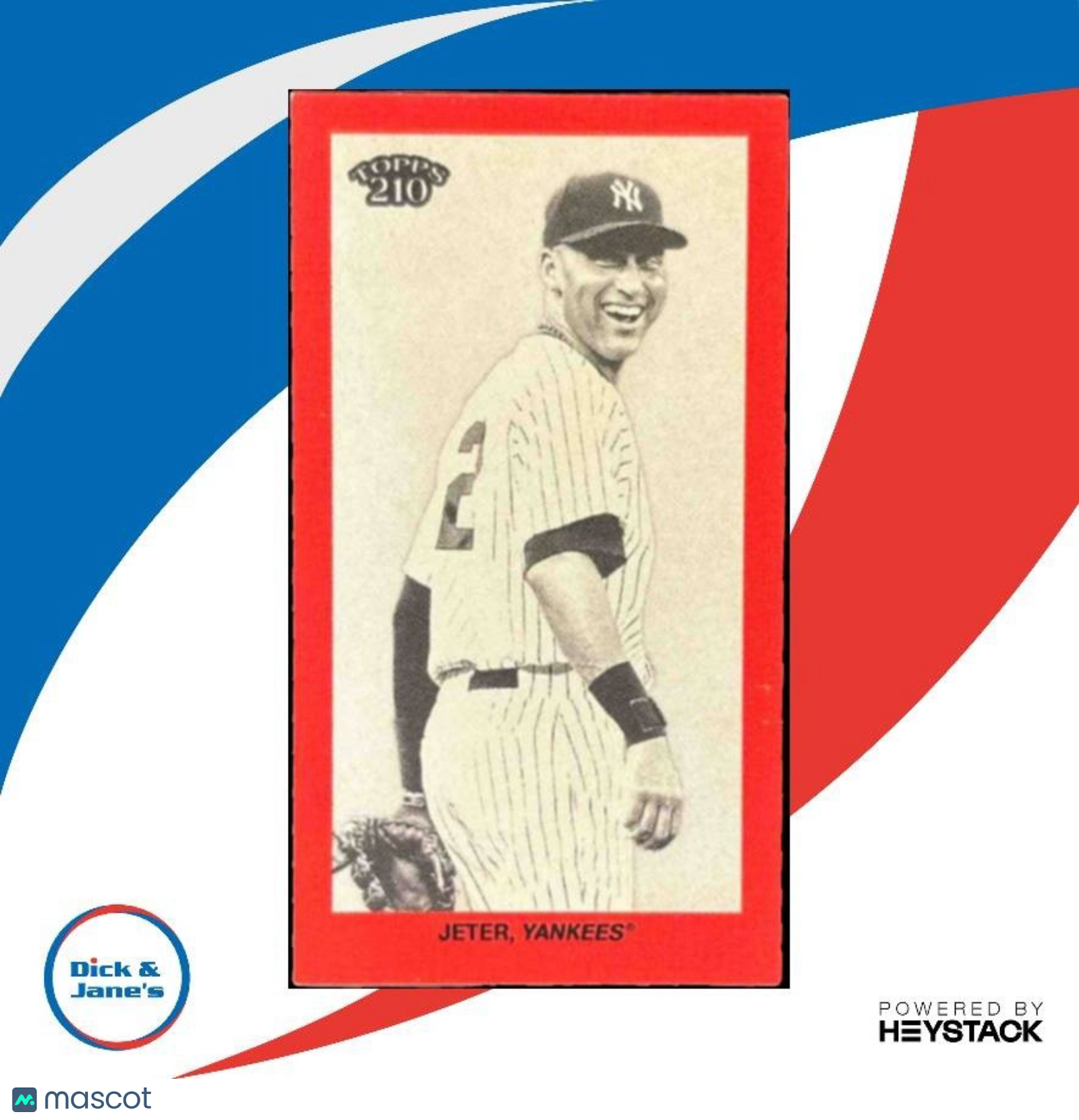 2024 Topps 206 Derek Jeter 1910 OLD MILL T210 # New York Yankees - Sports Cards