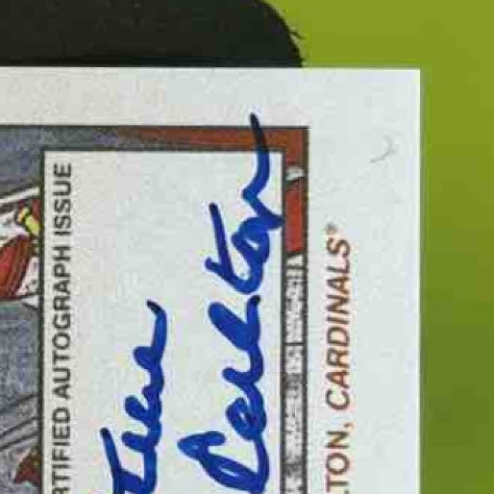 2024 Topps 206 Steve Carlton Auto Mini #NNO St. Louis Cardinals - Sports Cards