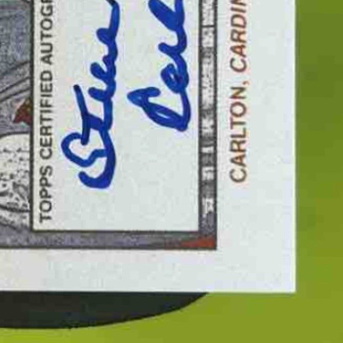 2024 Topps 206 Steve Carlton Auto Mini #NNO St. Louis Cardinals - Sports Cards