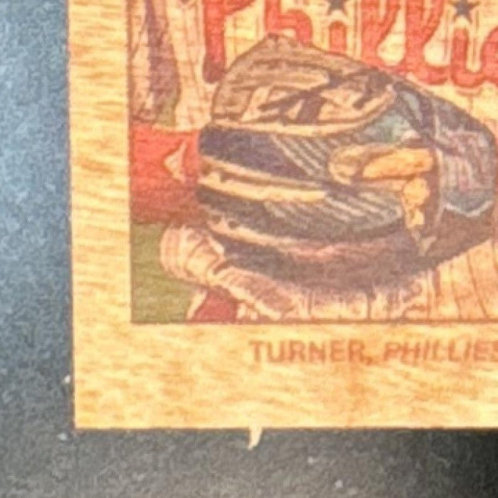 2024 Topps 206 Trea Turner Wood Stock (Print Run 20) #NNO Philadelphia Phillies - Sports Cards