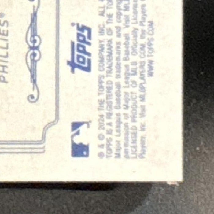 2024 Topps 206 Trea Turner Wood Stock (Print Run 20) #NNO Philadelphia Phillies - Sports Cards