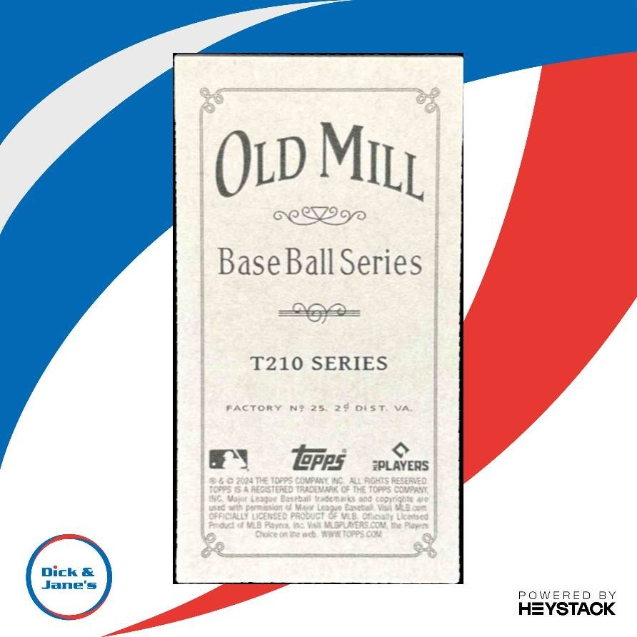 2024 Topps 206 Yoshinobu Yamamoto Old Mill 1910 T210 # RC Los Angeles Dodgers - Sports Cards