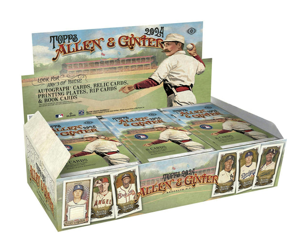 2024 Topps Allen and Ginter MLB Baseball Hobby Box (3 Hit)(24 Packs) OCT 30th