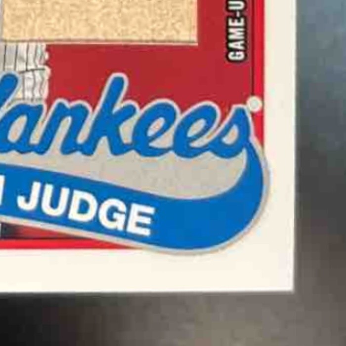 2024 Topps Aaron Judge 1989 Baseball 35th Anniversary Relic MEM New York Yankees - Sports Cards