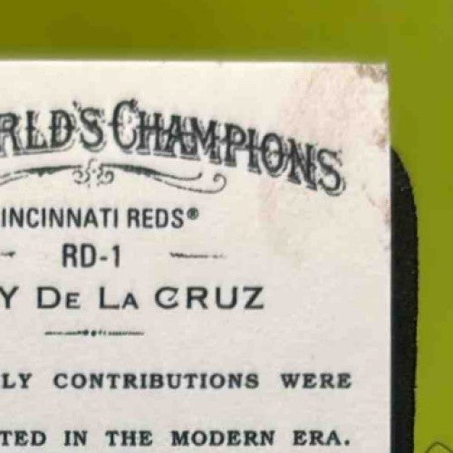 2024 Topps Allen & Ginter Elly De La Cruz Rookie Design Variations Mini Reds - Sports Cards