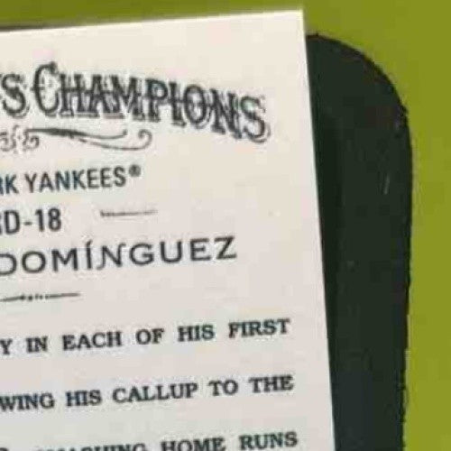 2024 Topps Allen & Ginter Jasson Dominguez Rookie Design Variations Mini Yankees - Sports Cards