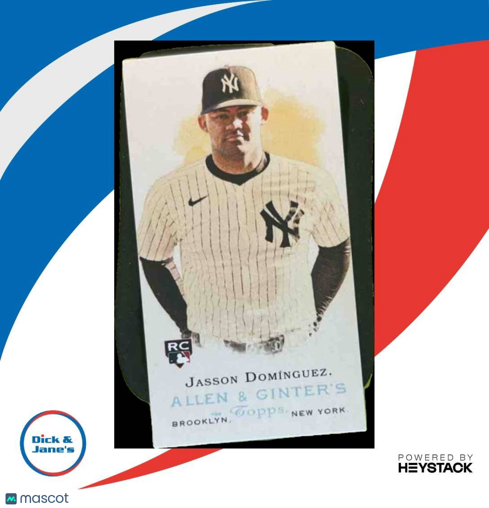 2024 Topps Allen & Ginter Jasson Dominguez Rookie Design Variations Mini Yankees - Sports Cards