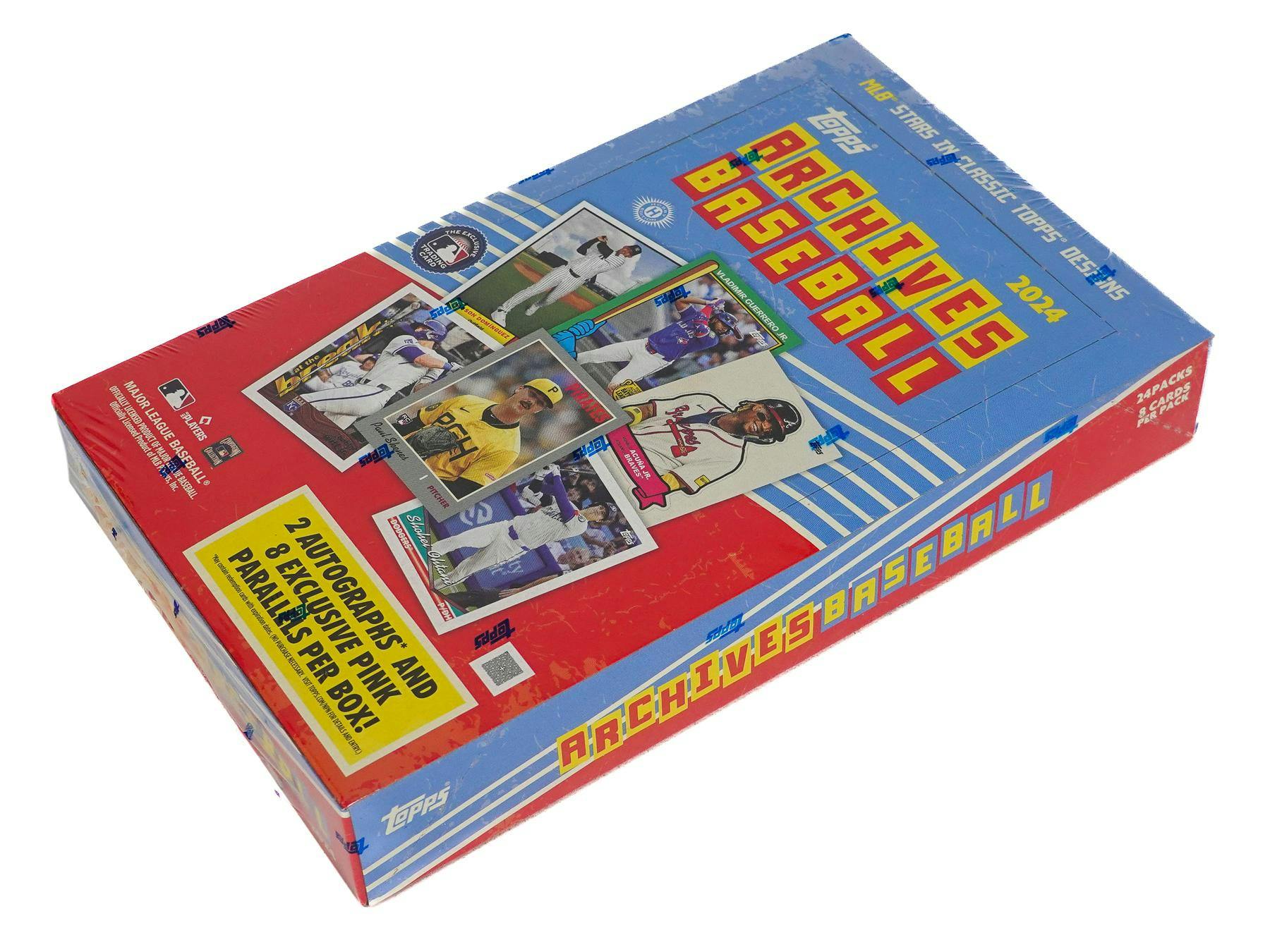 2024 Topps Archives Baseball Hobby Box (2 Autos) - MLB hobby