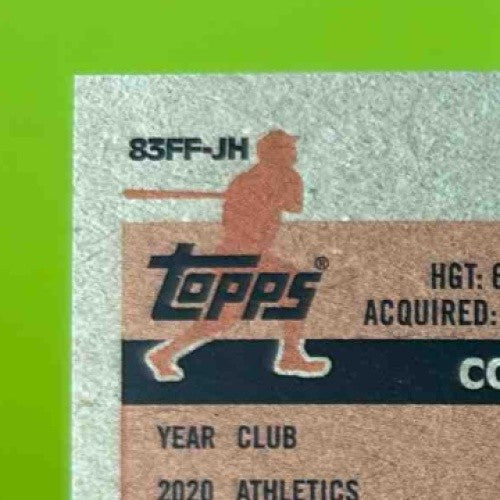 2024 Topps Archives Jonah Heim 83 Fan Favorites Auto Green Foilboard 15/99 #83FF - Sports Cards