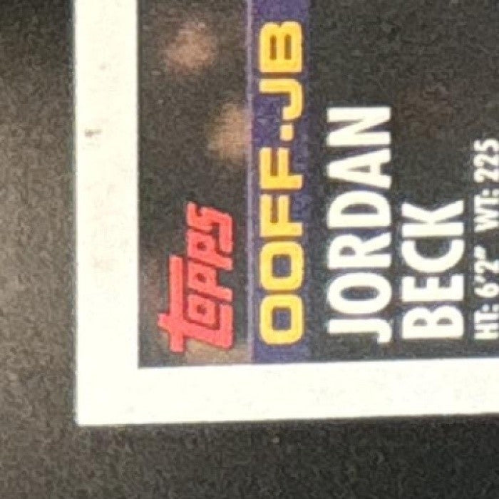 2024 Topps Archives Jordan Beck 2000 Fan Favorites Auto RC Colorado Rockies - Sports Cards