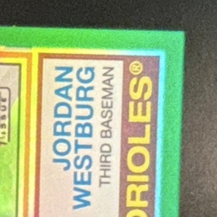 2024 Topps Archives Jordan Westburg 1983 Fan Favorites Auto Green /99 RC Orioles - Sports Cards