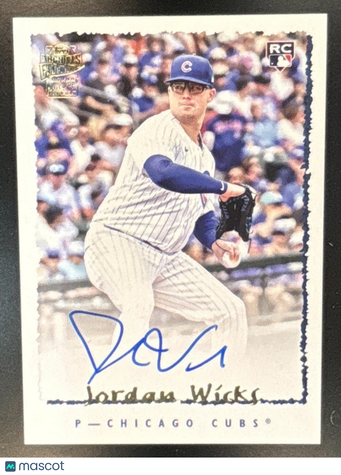 2024 Topps Archives Jordan Wicks 1995 Fan Favorites Auto RC Chicago Cubs - Sports Cards