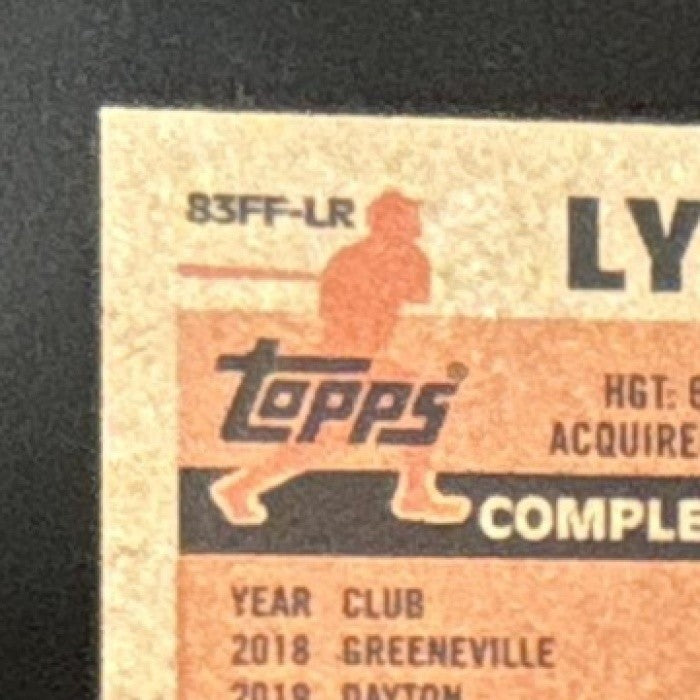 2024 Topps Archives Lyon Richardson 1983 Fan Favorites Auto RC Cincinnati Reds - Sports Cards