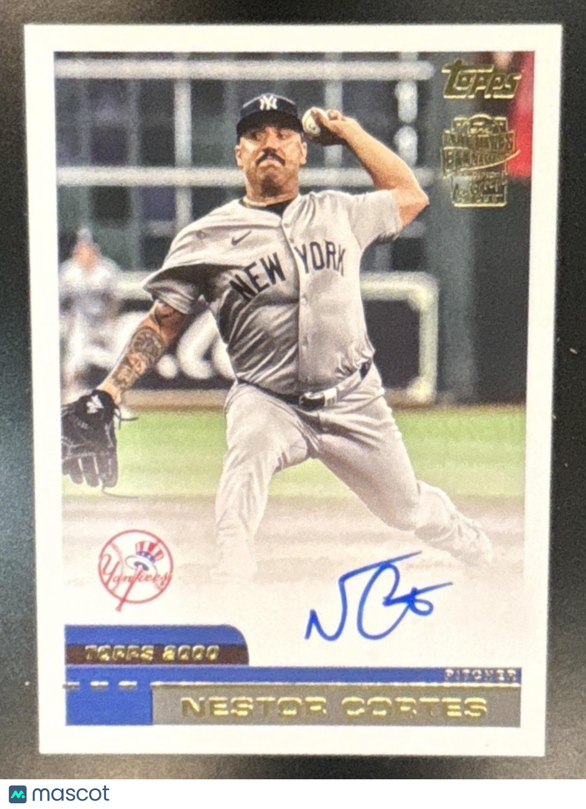 2024 Topps Archives Nestor Cortes 2000 Fan Favorites Auto New York Yankees - Sports Cards
