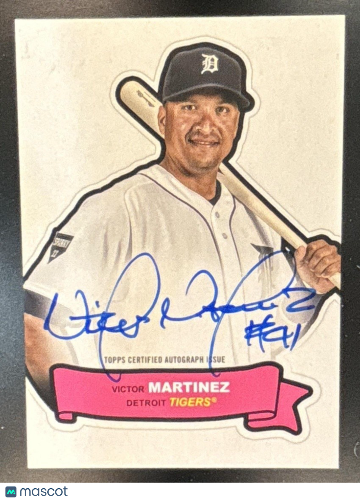 2024 Topps Archives Victor Martinez 1968 Action All-Stars Auto Detroit Tigers - Sports Cards