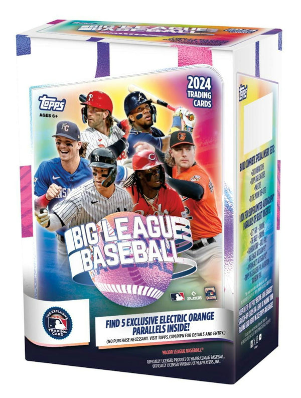 2024 Topps Big League Baseball 10-Pack Blaster Box (Electric Orange Parallels!)