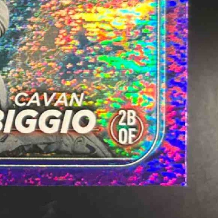 2024 Topps Cavan Biggio Purple Holofoil /799 #47 Toronto Blue Jays - Sports Cards