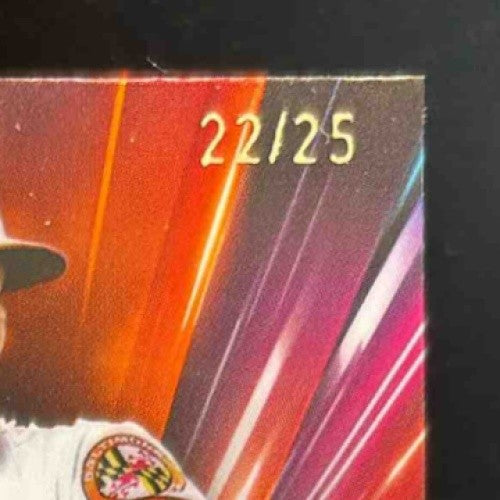 2024 Topps Chrome Adley Rutschman Future Stars Orange Refractor /25 Orioles - Sports Cards