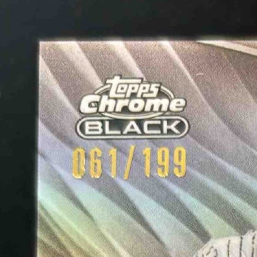 2024 Topps Chrome Black Aaron Judge Refractor 61/199 #100 New York Yankees - Sports Cards