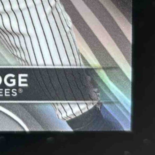 2024 Topps Chrome Black Aaron Judge Refractor 61/199 #100 New York Yankees - Sports Cards