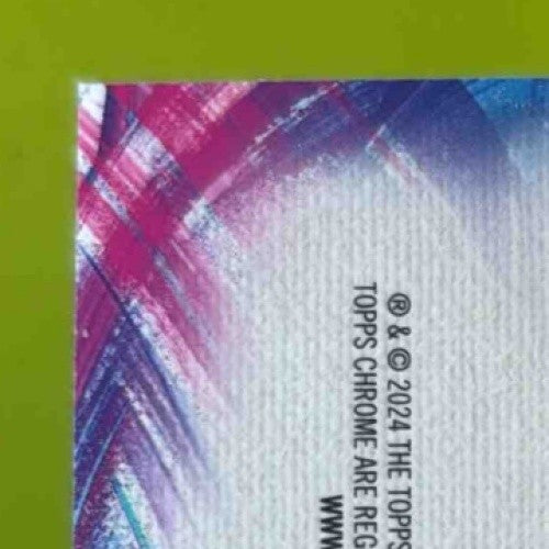 2024 Topps Chrome Brock Bowers Finesse Green Refractor /99 RC Las Vegas Raiders - Sports Cards