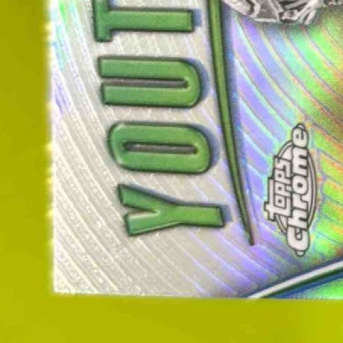 2024 Topps Chrome Brock Bowers Youthquake Refractor #Y-17 RC Las Vegas Raiders - Sports Cards