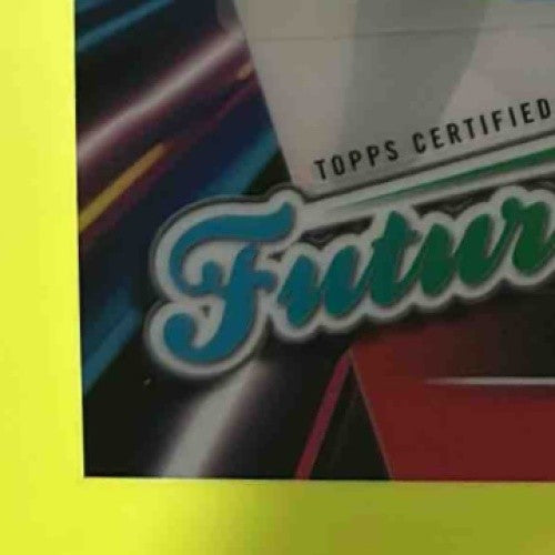 2024 Topps Chrome Bucky Irving Future Stars Auto Yellow Refractor 48/75 RC Tampa - Sports Cards