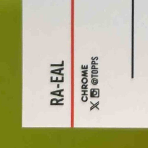 2024 Topps Chrome Erick All Rookie Auto Blue Refractor /150 RC Cincinnati Bengal - Sports Cards