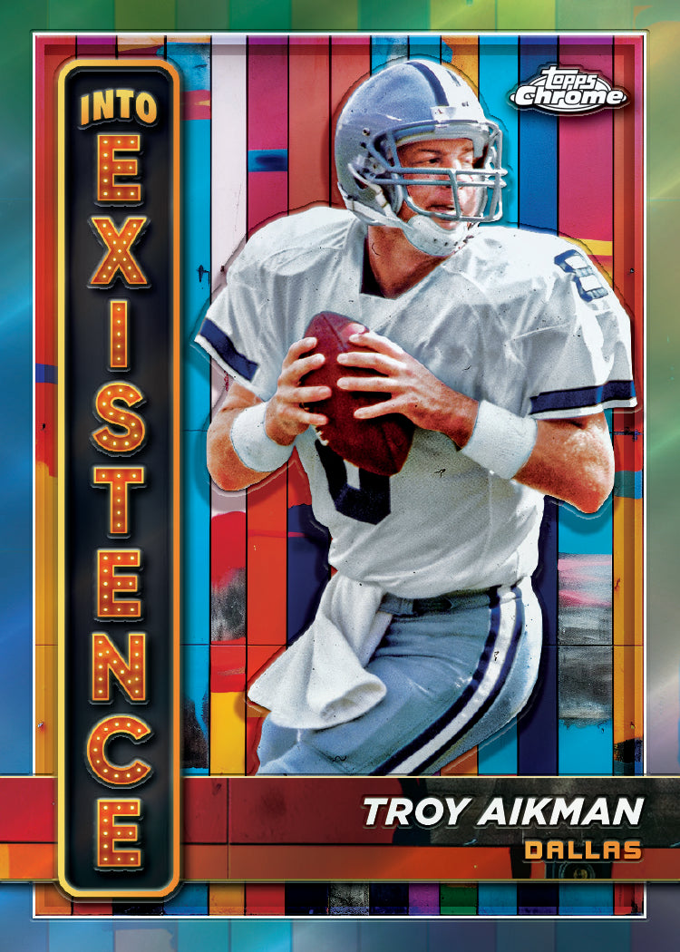2024 Topps Chrome Football Blaster Value Box (5 Refractors / 6 RCs) - Mega Box