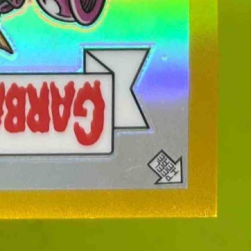 2024 Topps Chrome Garbage Pail Kids 7 ROY L. Flush Art by Rory Auto Gold /50 - Non-Sports Cards