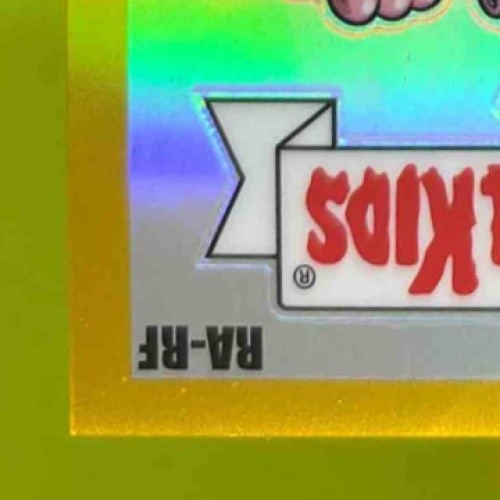 2024 Topps Chrome Garbage Pail Kids 7 ROY L. Flush Art by Rory Auto Gold /50 - Non-Sports Cards