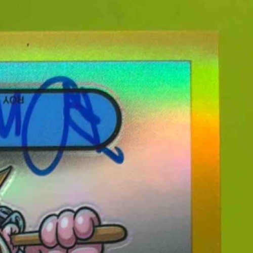 2024 Topps Chrome Garbage Pail Kids 7 ROY L. Flush Art by Rory Auto Gold /50 - Non-Sports Cards