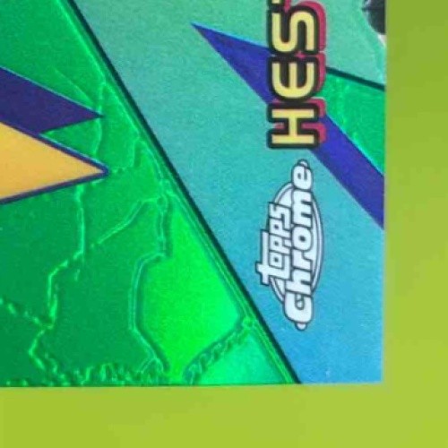 2024 Topps Chrome Heston Kjerstad All Etch Rookie Rush Green Refractor 82/99 RC - Sports Cards