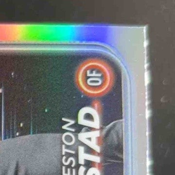 2024 Topps Chrome Heston Kjerstad Lightboard Logo Refractor #142 RC Baltimore - Sports Cards