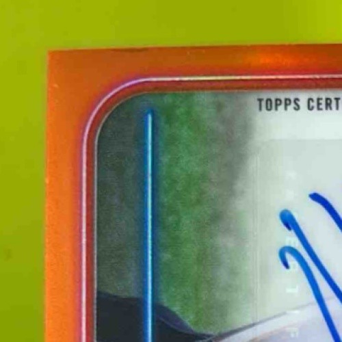 2024 Topps Chrome J.J. Watt Auto Orange Wave Refractor 25/25 Houston Texans - Sports Cards