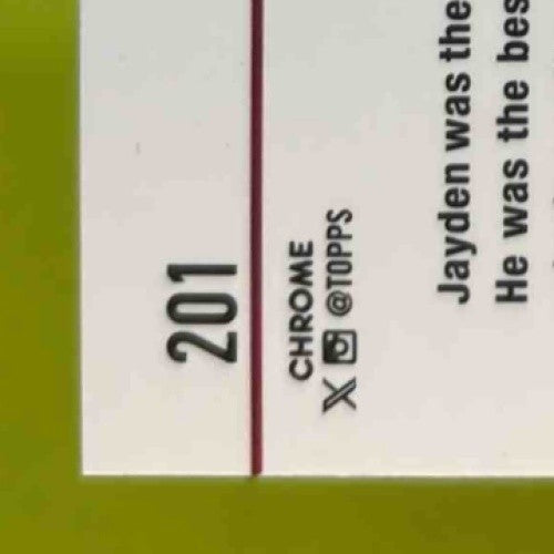 2024 Topps Chrome Jayden Daniels Pink Refractor #201 RC Washington Commanders - Sports Cards