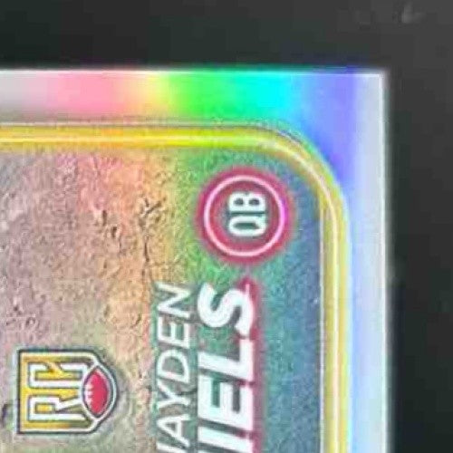 2024 Topps Chrome Jayden Daniels Rookie Relics MEM RC Washington Commanders - Sports Cards