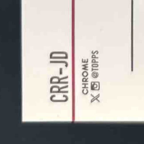 2024 Topps Chrome Jayden Daniels Rookie Relics MEM RC Washington Commanders - Sports Cards