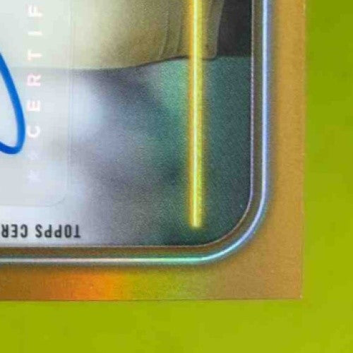 2024 Topps Chrome Joey Porter Auto TRUE Gold Refractor 30/50 Pittsburgh Steelers - Sports Cards