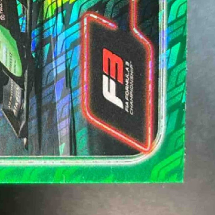 2024 Topps Chrome Logofractor Edition Formula 1 Joshua Dufek Green /99 #141 - Sports Cards