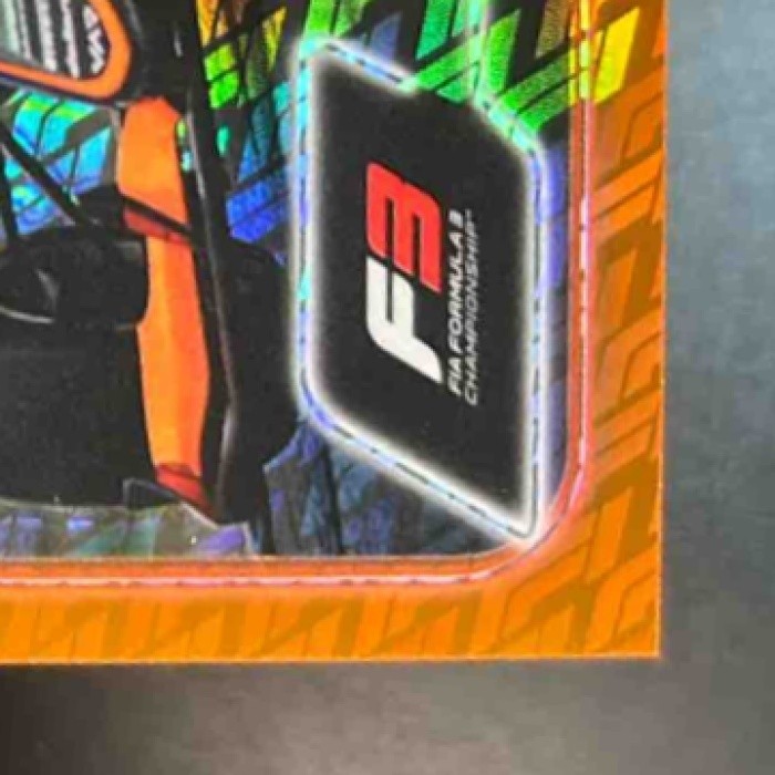 2024 Topps Chrome Logofractor Edition Formula 1 Tommy Smith Orange /25 #135 - Sports Cards
