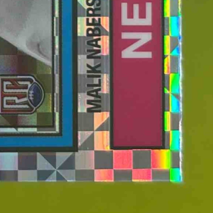 2024 Topps Chrome Malik Nabers 1974 Football X-Fractor RC New York Giants - Sports Cards